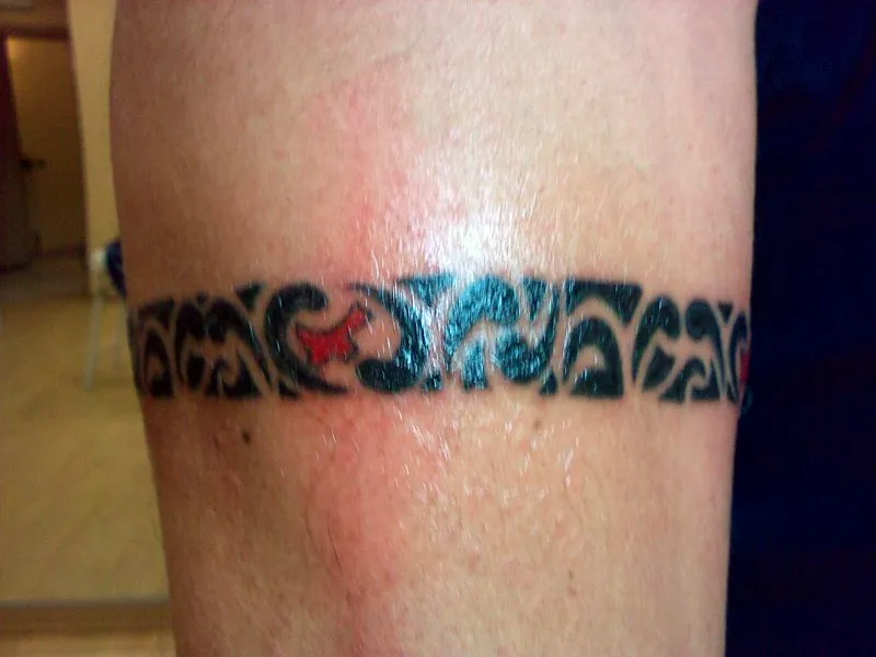 Real community tattoo placement: Gabriele - Maorigramma