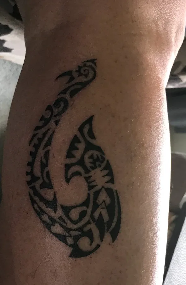 Real community tattoo placement: Gail - Matau Mao