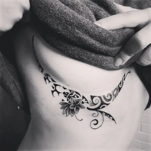 Real community tattoo placement: Georgia - Famle