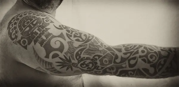 Real community tattoo placement: Gieri - Kotahitanga