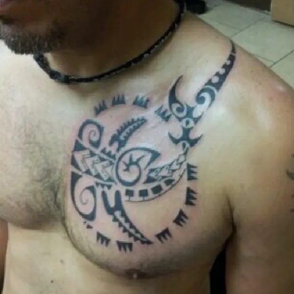 Real community tattoo placement: Guest - Niwha