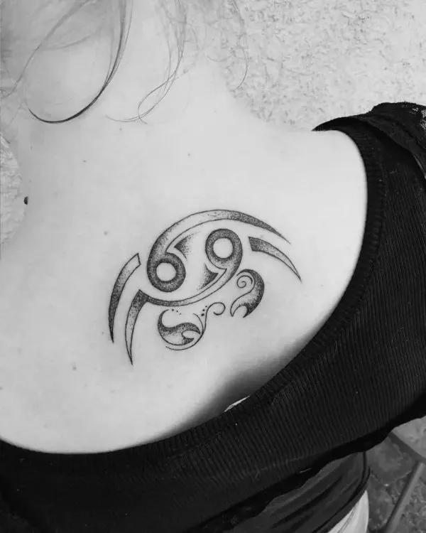 Real community tattoo placement: Guest - Cancer
