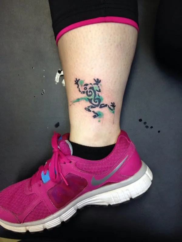Real community tattoo placement: Guest - Frog