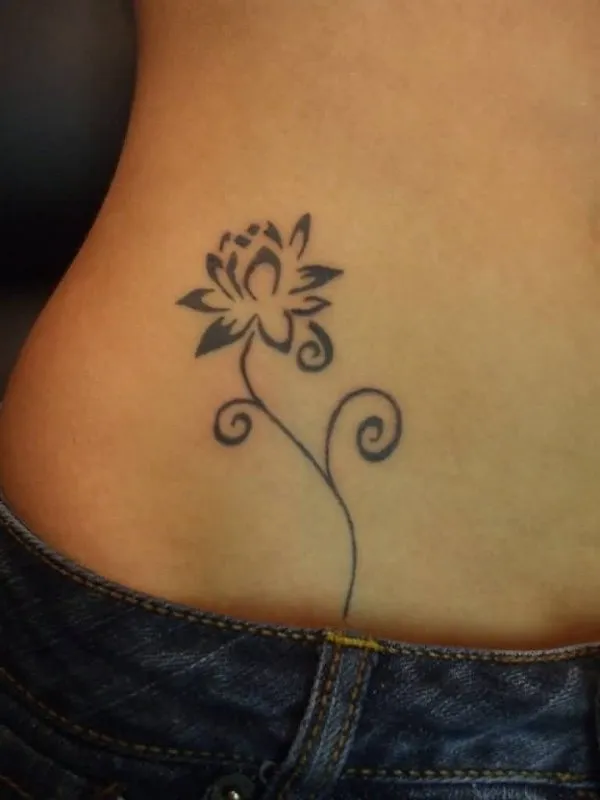 Real community tattoo placement: Guest - Healing lotus