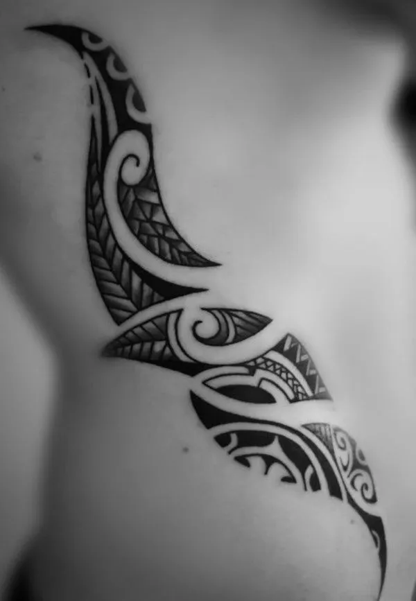 Real community tattoo placement: Guest - Paikea inspired