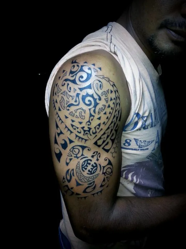 Real community tattoo placement: Guest - Puru