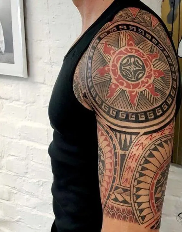 Real community tattoo placement: Guest - Sun integration