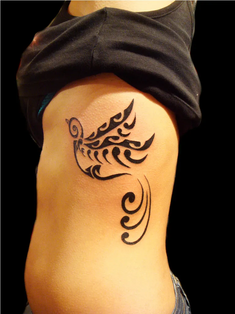 Real community tattoo placement: Guest - Swallow