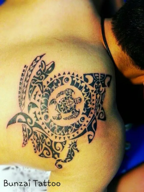 Real community tattoo placement: Guest - Whakamarumaru