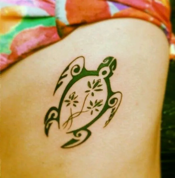 Real community tattoo placement: Heather - Family