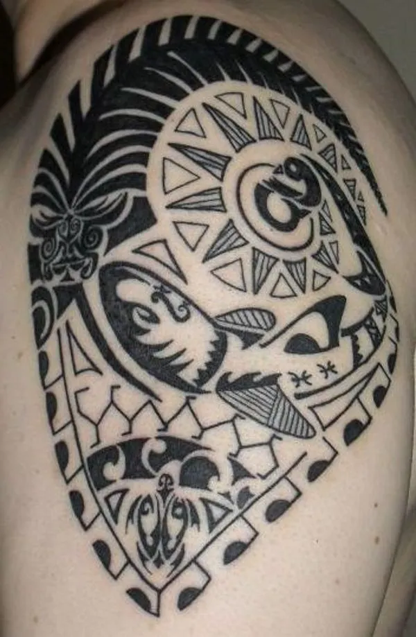 Real community tattoo placement: Heikki - Voyage