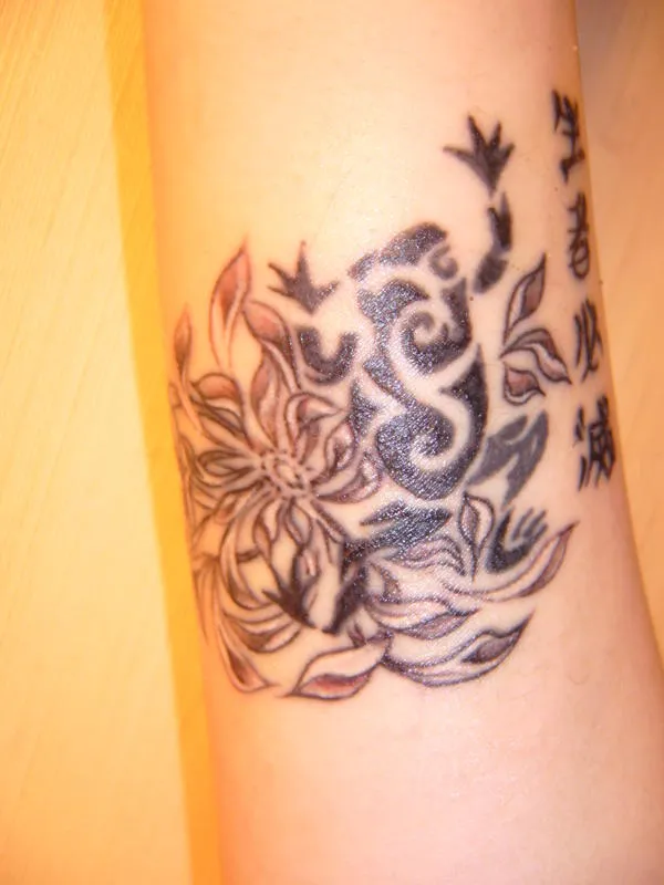 Real community tattoo placement: Ineta - Healing