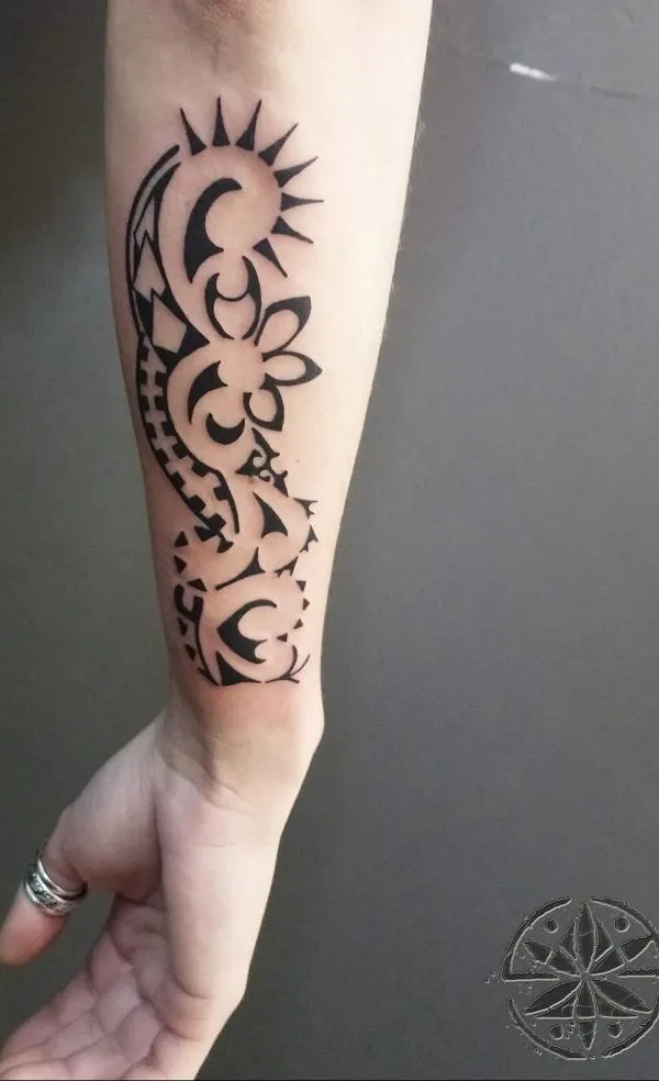 Real community tattoo placement: Izabela - FEAR