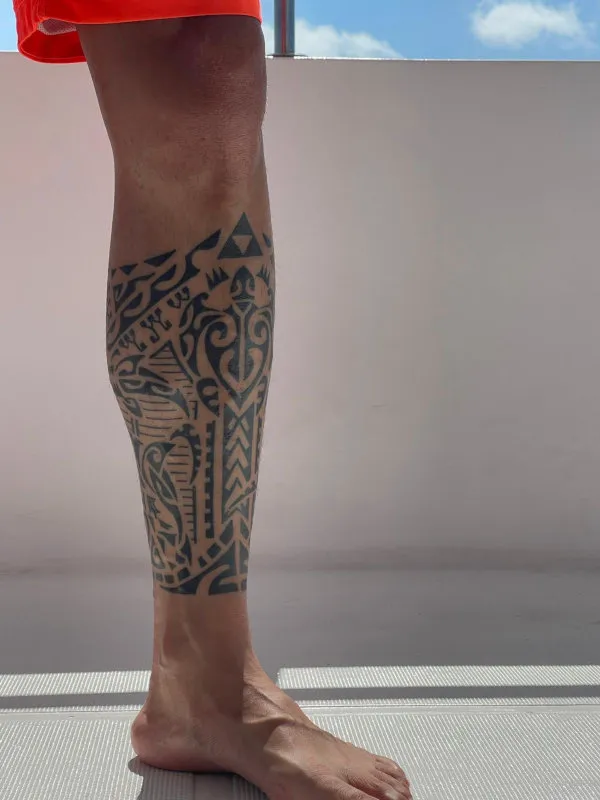 Real community tattoo placement: Jackie - Moana haauriuri