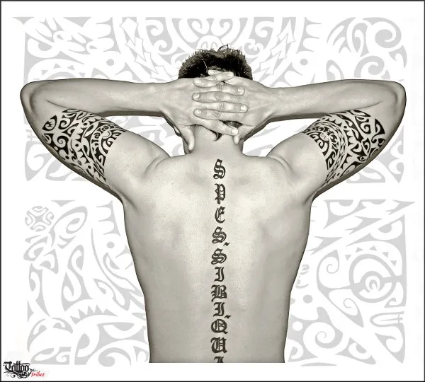Real community tattoo placement: Jakub - Marena