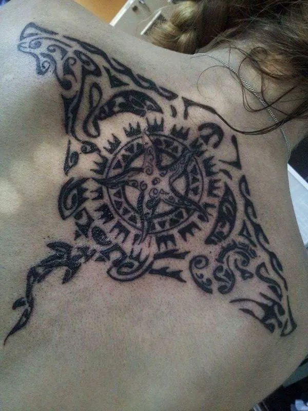 Real community tattoo placement: Janka - Mawe