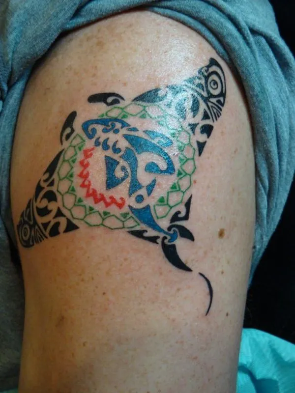 Real community tattoo placement: Jeff - Whakarurutanga