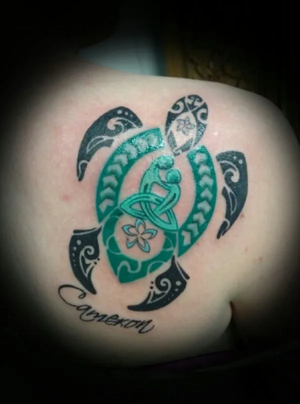 Real community tattoo placement: Joy - Hui