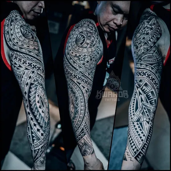 Real community tattoo placement: Jun - Masina sleeve