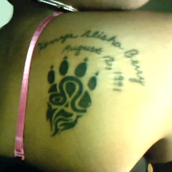 Real community tattoo placement: Kenya - Leo