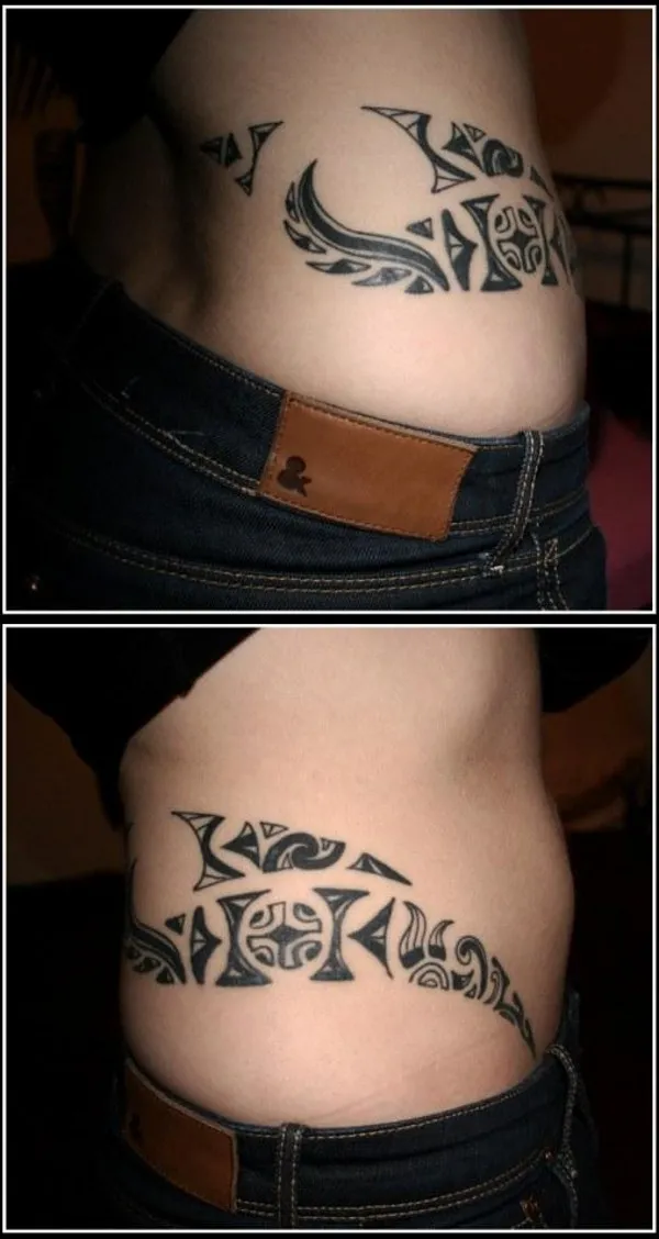 Real community tattoo placement: Kiki - Taiao