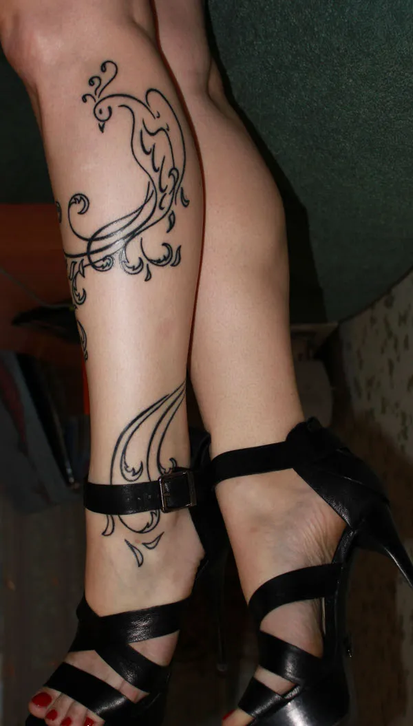Real community tattoo placement: Korica - Rebirth of a phoenix