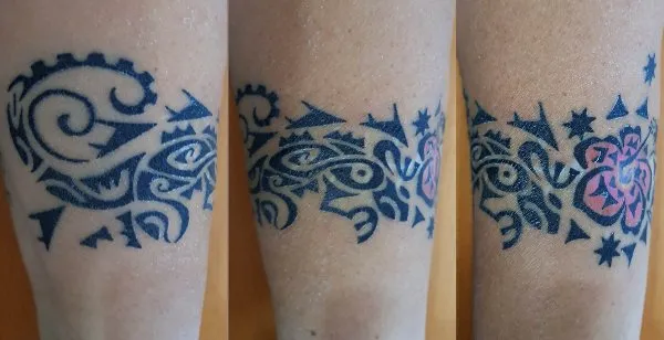 Real community tattoo placement: Laura - Voyage together
