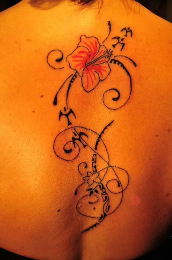 Real community tattoo placement: Lidia - Ataahua