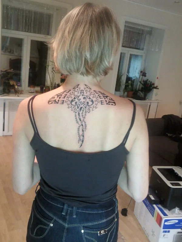 Real community tattoo placement: Luba - Wai