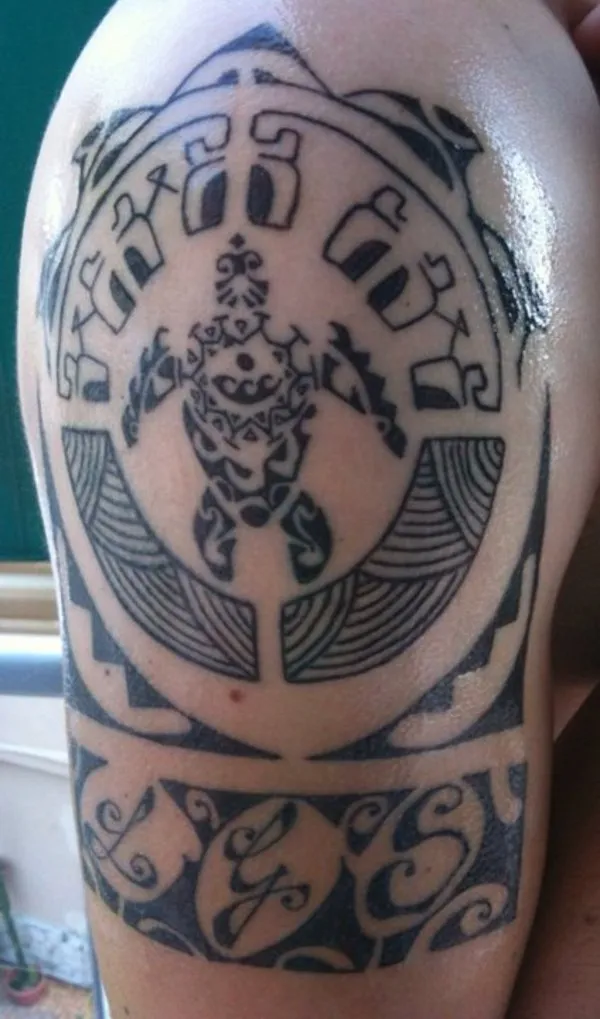 Real community tattoo placement: Luca - Family