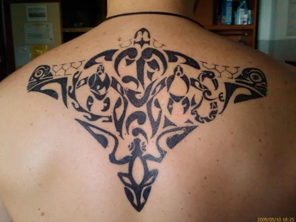 Real community tattoo placement: Luciano - Tamariki