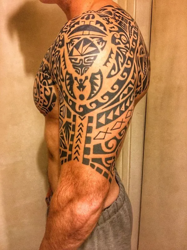 Real community tattoo placement: Luke - Whakapaparanga