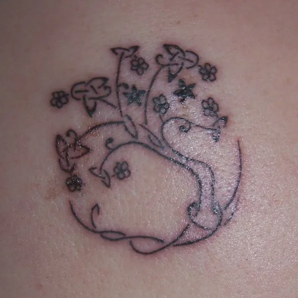 Real community tattoo placement: Lynn - Tree of life