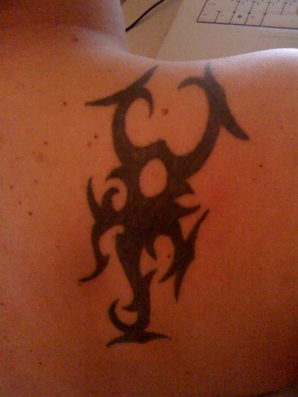 Real community tattoo placement: Maico - Borneo scorpion