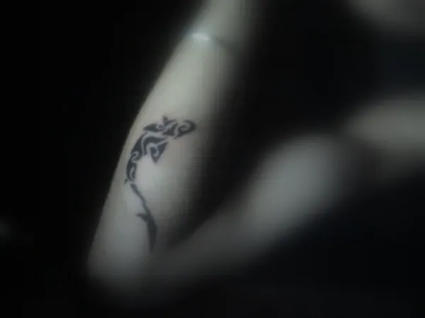 Real community tattoo placement: Manhar - Shark