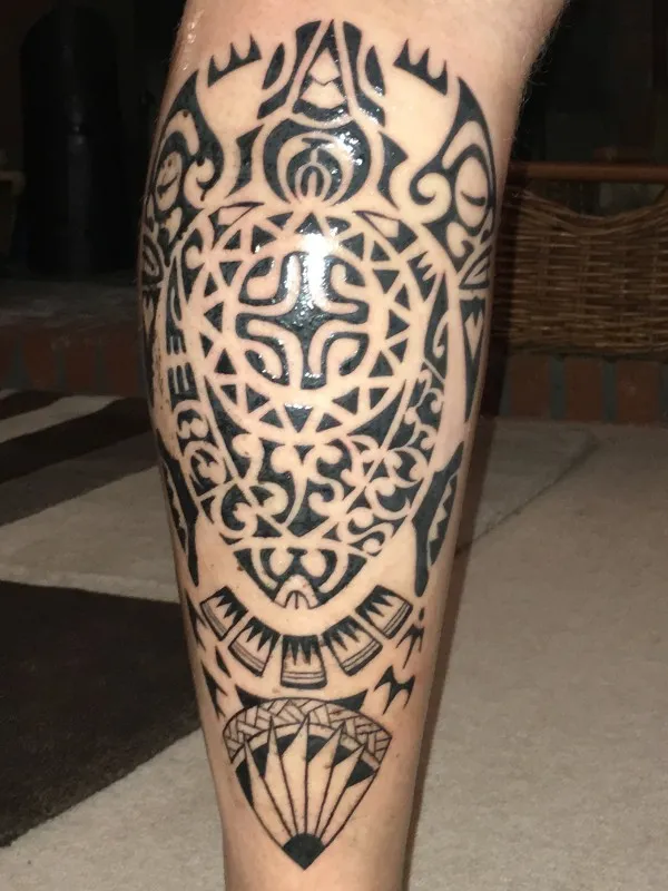 Real community tattoo placement: Marc - Protector