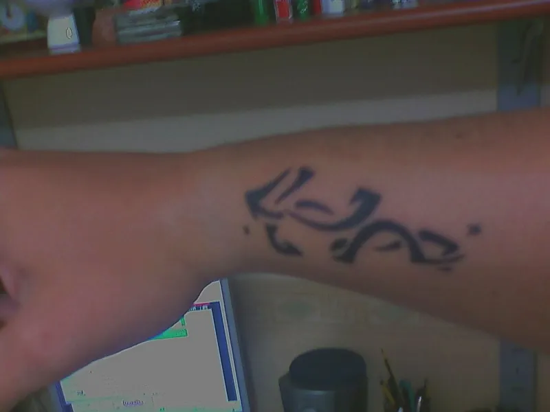 Real community tattoo placement: Marco  - sagittarius