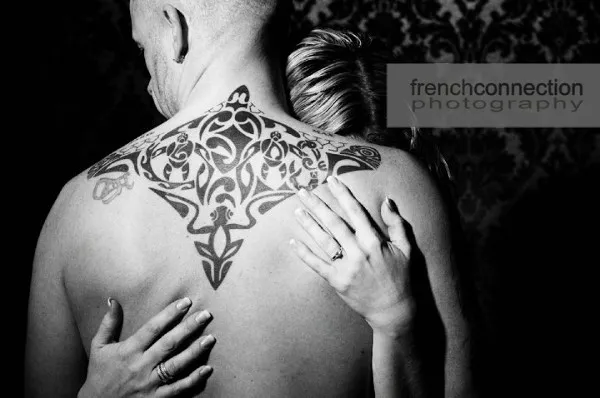 Real community tattoo placement: Marie - Tamariki