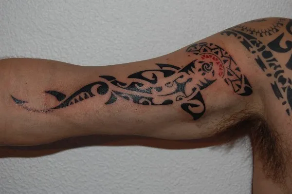 Real community tattoo placement: Mario - Mangopare