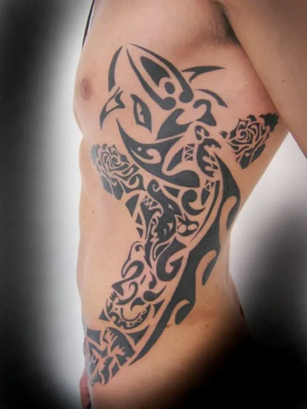 Real community tattoo placement: Marko - Composite koi