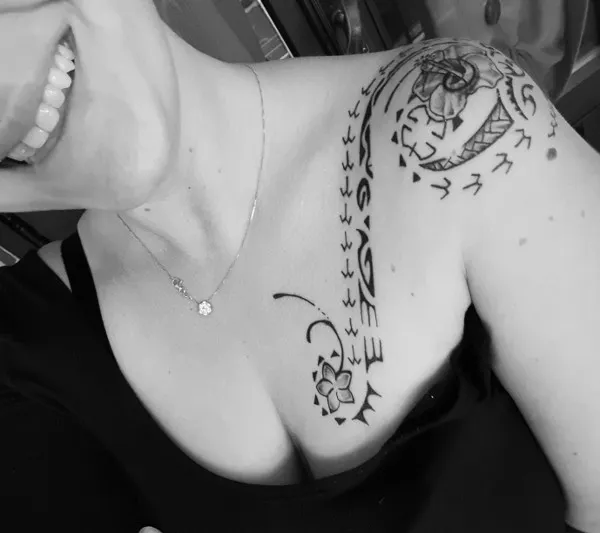 Real community tattoo placement: Marta - Tamarii