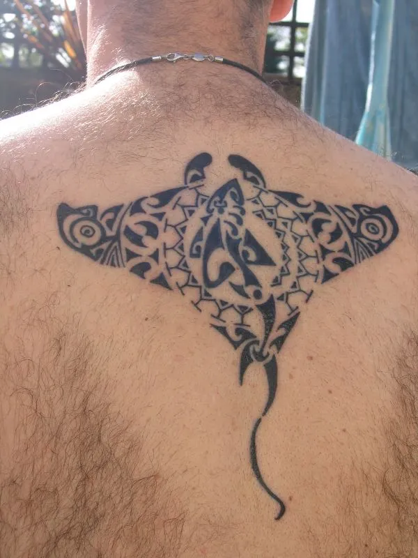 Real community tattoo placement: Martyn - Whakarurutanga