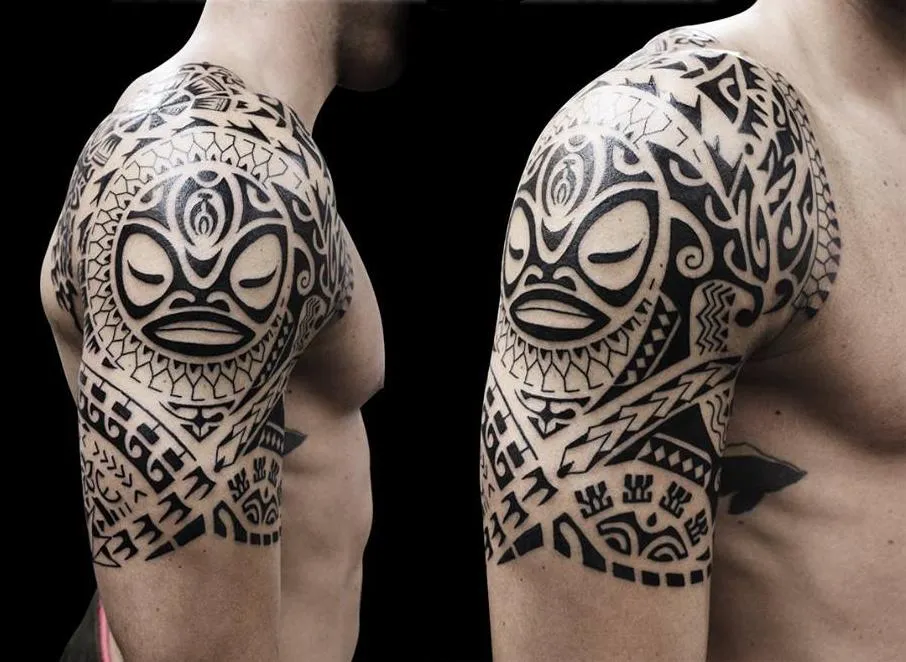 Real community tattoo placement: Mattia - Voyager