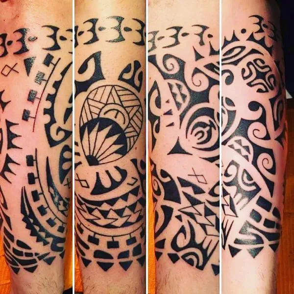 Real community tattoo placement: Mauro - Amua