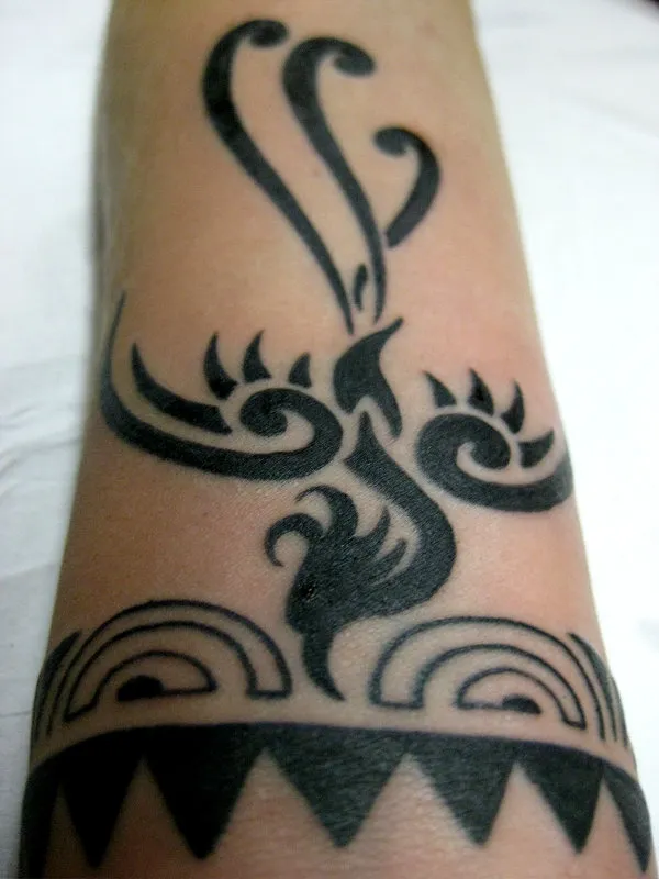 Real community tattoo placement: Micael - Fenix Maori