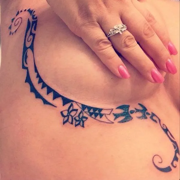 Real community tattoo placement: Michelle - Puiaki