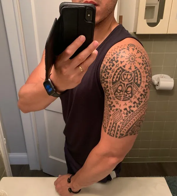Real community tattoo placement: Mirko - Ha'apurupuru