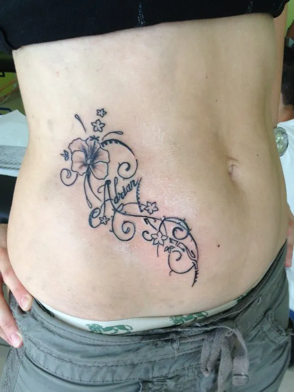 Real community tattoo placement: Monika - Ataahua
