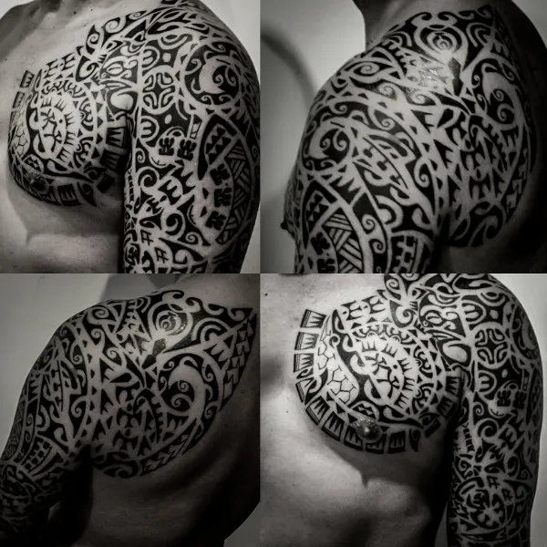 Real community tattoo placement: Nilton - Ocean legacy