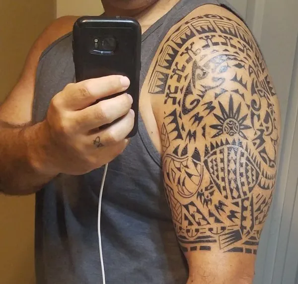 Real community tattoo placement: Noel - Dinosaur